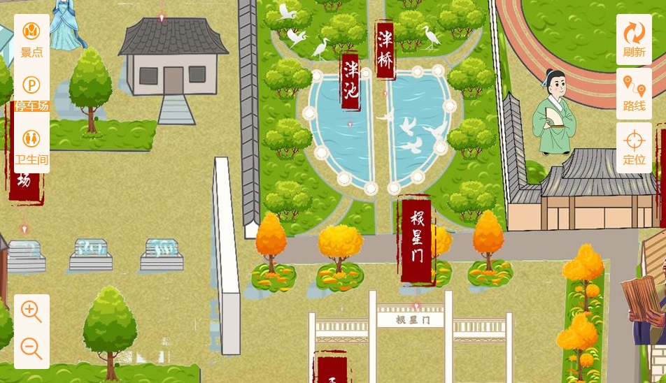 镇远手绘地图景区语音讲解导览系统：智慧景区建设的基石